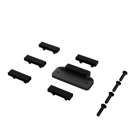 Cleaning Nozzle Silicone Pad For Artillery 3D Printer Sidewinder SW X4 Pro And SW X4 Plus Quick Easy Nozzle Maintenance Tool Durable Silicone Pad For Precise Residue Removal And Smooth Printing, black silicone pad and screws