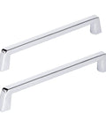 4 Inch Cabinet Handle Polished Chrome Drawer Knob For Kitchen And Furniture Locker Door Pulls 2 Pack Durable Stainless Steel Hardware