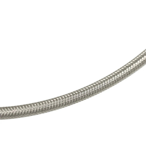 Braided hose detail for Ford Clutch Master And Slave Cylinder Assembly Replacement For F250 F350 F Super Duty F59