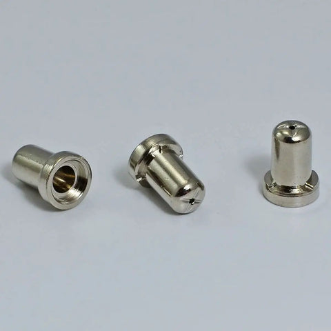 Pro Grade Plasma Torch Consumables Kit For PT-31 LG-40 JG-40 WSD-40 With Nickel Plated Tips Nozzle 18866L on white background