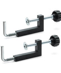 Universal Fence Clamps for Woodworking Set of Two Fits Table Saw and Miter Saw Router Table and Drill Press Fences Hole Compatible