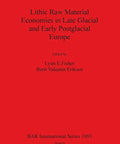Red cover of Stone Tool Economies in Late Glacial and Early Postglacial Europe A Twelve Paper Collection with black text.