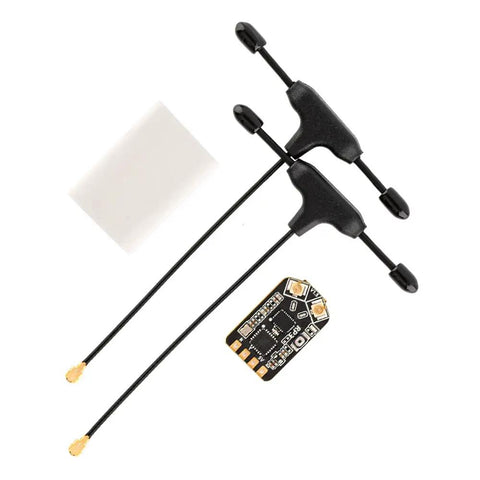 RP3 ELRS Nano Receiver For FPV Drones 2.4GHz ExpressLRS Long Range Low Latency Module with diversity antennas and microchip