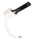 Universal Dryer Igniter Replacement DC47-00022A bracketless flat style ignitor for Samsung Kenmore Maytag, white and black components