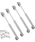 Four Pack Heavy Duty Gas Hydraulic Struts Delivering Hella Smooth Operation With Rock Solid Piston Dampers For 120N Soft Close Lid Support.