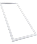 White refrigerator door gasket seal with rectangular frame, 30.7 x 60.2 in, compatible with Frigidaire/Electrolux/Kenmore freezer.
