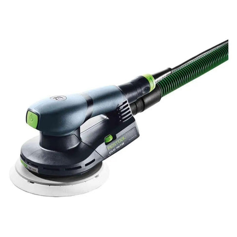6 Inch Random Orbital Sander With Stepless Speed Control And Constant Speed Under Load EC Technology And Pad Brake With Carbide Tip Built For Pros Ultra Lightweight 2.5 Lb Design For Longer Life And Smoother High Quality Finishes