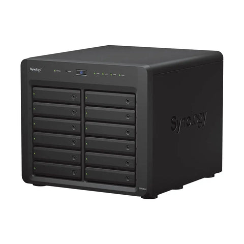 Heavy Duty Business Nas Server With Intel Xeon Cpu 48Gb Ram 24 Tb Ssd Storage Dual 10Ge Ports Dsm Os front view showing multiple drive bays.