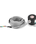 Tough As Nails Rotary Encoder With Hollow Shaft And Three Phase Output 5V And 24V Power Ready High Precision Industrial Sensor IP54