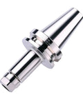Heavy Duty CNC BT40 Tool Holder With Rock Solid Shank Precision At 0.003 For ER16 ER20 ER25 ER32 ER40 Collets angled view showcasing precision design.