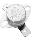 190F High Temperature Furnace Limit Switch For Atwood Hydroflame RV Heaters Fits 8500 Series No Fuss Install, metal component