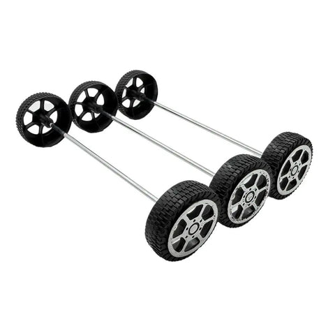40 Piece Plastic Toy Wheels With Metal Shafts And Axles For RC Cars DIY Model Building Projects 28mm Wheel Diameter 2mm Shaft Hole