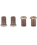 Top Notch Locking Guitar Tuning Pegs Set of 6 With Copper Alloy Machine Heads For Fast Accurate Pitch And Anti Rust Durable Internal Gears For Acoustic Electric Guitars, four copper alloy bushings