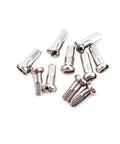 10 Pcs 245mm To 305mm 14G Stainless Steel Bicycle Spokes And Nipples for 700C Wheels mountain road bikes beefy strength