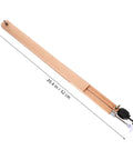 Solid Wooden Geometry Compass For Drawing Massive Circles On Blackboards Up To Forty Seven Inches Dead Accurate Classroom Teaching Aid And Woodworking Scribe Tool Built Tough For Teachers, 20.4 inches long.