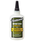 Bottle of Instant Bond Thick CA Glue For Wood And End Grain, Fast Setting Ethyl Cyanoacrylate Adhesive for Miter Joints, 4 oz