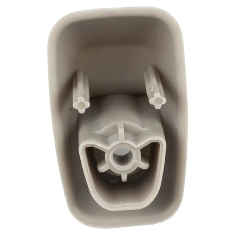 Sun Visor Clip For Dodge Ram Trucks 2009 To 2021 Gray Retainer Clip 1HS09BD1AA, plug and play installation, close-up view.