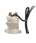 Heavy Duty High Voltage DC Contactor Relay For Electric Vehicle Charging with dual copper terminals and wires for connection.