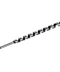 WeldTec Ship Auger Bit 1 Inch Diameter By 17 Inch Length With Wide Flutes And 7 Sixteenth Inch Quick Change Impact Shank Durable Welded Cutting Edge
