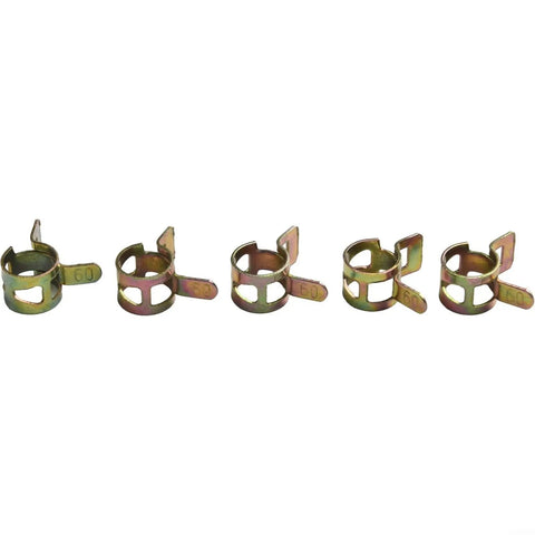 Grab This Epic 75 Piece Spring Hose Clamp Kit For Fuel Oil And Water Pipes With Leak Proof Binaural Design Heat Treated Steel Clips In Five Sizes To Fix Any Rattling Tube Or Fitting Real Easy Like A Pro. 60mm steel spring hose clamps