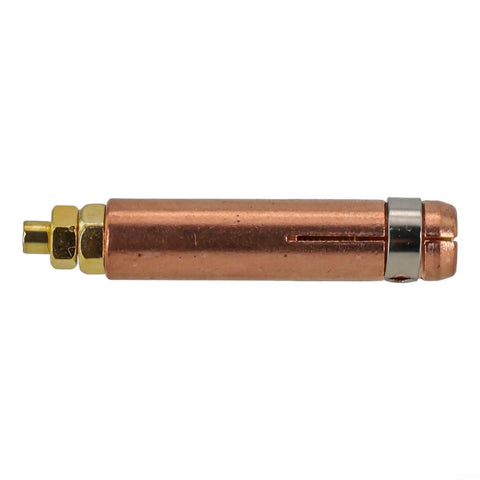 Precision Copper Collet Chuck For CD Stud Welding Torch ensures super secure grip on M5 fasteners with durable copper construction.