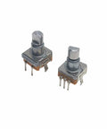 EC11 Encoder Rotary Switch Pack Of 5 With Push Button Self Reset 11mm Shaft 5 Pin DIP Left Or Right Turn Encoder Switch Kit