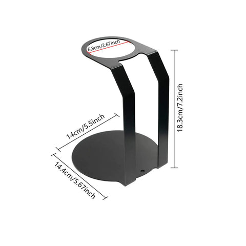 Kick Your Morning Routine Upstairs With This Rock Solid Iron Brew Station Perfect For Home Baristas Seeking Consistent Heat And A Go To Pour Over Setup Always On Point, 18.3cm iron pour over stand.