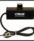 Open Box LTIBLOX 3.5mm TRS to XLRM Audio Interface For Stereo In To Mono Out, Quick Laptop To Mic Level Conversion