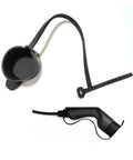 Keep Your Rig Running Smooth With This Hella Reliable EV Charger Plug Port Cover Featuring Quick Zip Tie Mounts And An All Season J1772 Dust Cap profile view with black rubber seal.