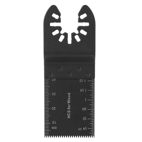 34mm saw blade from 52 Piece High Carbon Steel Oscillating Saw Blades Kit For Wood Metal Plastic And Drywall Cutting