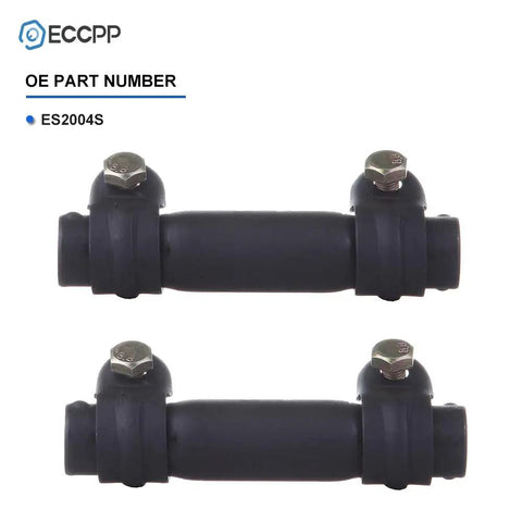 Tie Rod End Adjusting Sleeves for Chevy Trucks and Suburban 1971-2000 Fits C20 C30 C2500 C3500 Series Suburban Pickup and Blazer Front Steering Upgrade for Classic GM Rigs, two black sleeves