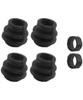 Four Piece Rubber Brake Caliper Pin Bushings Kit With O Ring Dustproof Slide Pins Compatible With Jeep Cadillac Mazda And Lexus Models