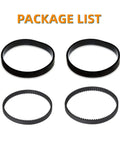 Replacement Belt Set For Bissell ProHeat 2X Revolution Pet Carpet Cleaner 1548 1551 1551W 1550 Series Pack Of 4 Belts