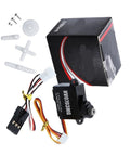 Beast Mode Miniature Digital Servo With Heavy Hitting 3 Kilogram Torque features metal gears and motor, parts and packaging for RC builds.