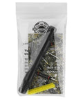 Racer Pro Bike Patch Tool Boasts Twin Tube Magazine With Four Preloaded Plugs For Swift Fix Flats Anywhere in packaging.