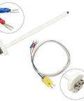 K Type Thermocouple Block Ceramic Kiln Insulator Kiln Probe For High Temperature Readings -58 To 2372 F -50 To 1300 C Precise Sensor