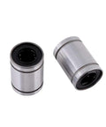 Kick Your Cnc Builds Up With These Heavy Duty Linear Motion Ball Bearings Featuring Double Sealed Steel Housings And Precise 12Mm Slides For Flawless 3D Printer Operations That Run Clean, two linear motion ball bearings with steel housings.
