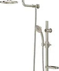 Rain Shower Head With Handheld Spray Shower Set 8-Inch Rainfall Showerhead And Handheld Sprayer, Brushed Nickel Finish