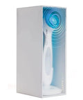 Rechargeable Handheld Facial Cleansing Brush With Waterproof Dual Action System in packaging, showcasing its sleek design and color.