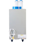 Badass Heavy Duty Portable Air Conditioner Knocks Out Excess Heat 21000 BTU Cools Up To 540 Square Feet rear view with dual nozzles