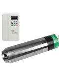 Beefy 5.5Kw Water Cooled Spindle With 8 Tool Automatic Changer Bt30 Mount Dual Voltage for CNC router and control unit.
