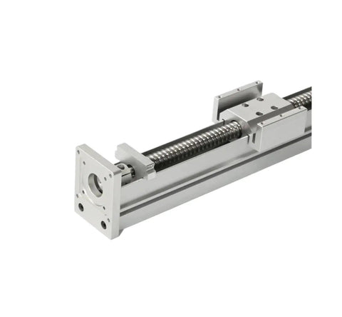 Beefed Up CNC Linear Guide Replacement Module With 57 Stepper Motor And Enclosed Ball Screw Actuator For Smooth Precise Motion In Rugged Industrial Production Today, aluminum CNC linear guide module with ball screw