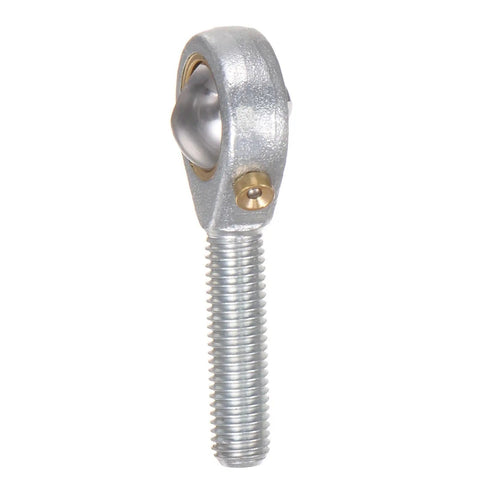 4 Pack POSB4 1/4 Inch Rod End Bearing With 1/4-28 UNF Right Hand Thread, Bearing Steel Ball Joint With Jam Nut, Heavy Duty Rod End Joint For Mechanical Linkages close-up
