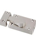 Latch Indicating Lock Stainless Steel Door Lock With Vacancy Indicator For Public Restrooms Bathroom Privacy Partition Toilet Stall