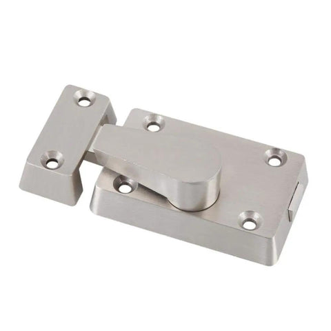 Latch Indicating Lock Stainless Steel Door Lock With Vacancy Indicator For Public Restrooms Bathroom Privacy Partition Toilet Stall