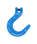 4 Pack One Half Inch Grade 100 Clevis Foundry Hooks Set for Towing and Rigging, Alloy Steel With Sky Blue Painted Finish