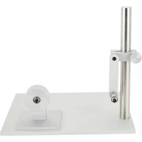 Connecting Rod Balancing Stand for Your Hot Rod Engine Build, Aluminum Weight Fixture With Bearing Mounted Arms, side view