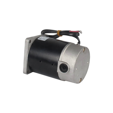 ZYT83-10S Brushed Lathe Motor 120W 110V 2500RPM M10 Shaft Spindle metal lathe machine replacement part, side view