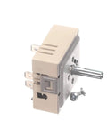 Replacement 50.59090.006 Electrical Switch For Duke Hot Food Warmer No-Fuss Install Plug And Play Compatibility With E302 E303 E304 HB302 HB303 HB304 Series Direct Aftermarket Part Replacing OEM Numbers 50.59090.006 And 5059090006. Beige ceramic electrical switch with metal shaft and terminals