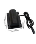R2838 Vibration Motor 24V Lightweight High Speed Rotary Vibrating Motor for Farming and Care with cable, dimensions shown